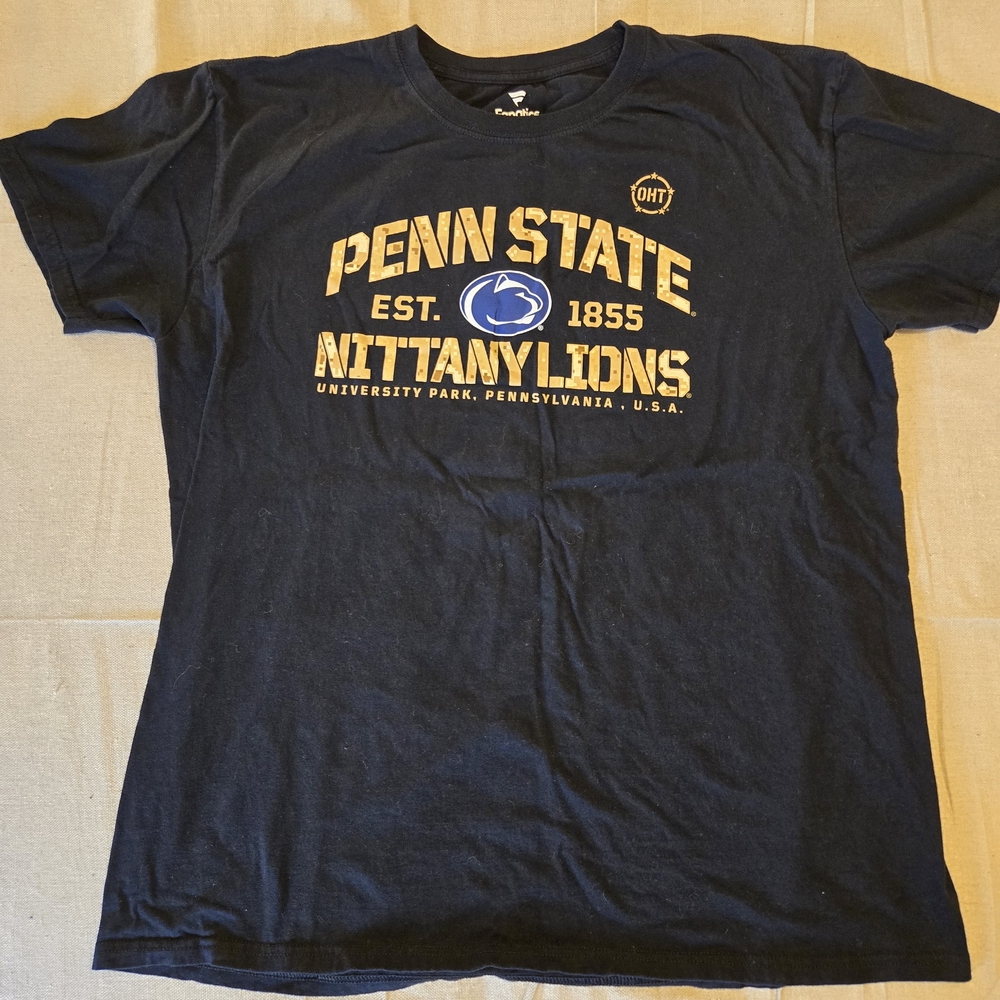 Fanatics Penn State Nittany Lions T-Shirt Men's XL Black